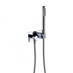Isabella Hand Shower, Soft Square Plate, Chrome
